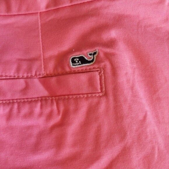 Vineyard Vines pink cotton blend 4.5" shorts - size 2 - Picture 3 of 4